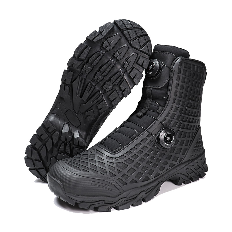 डबल फास्टनर प्रणाली लडाई जुत्ता