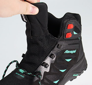 Microfiber Sandwich Mesh TPU Hiking Shoes